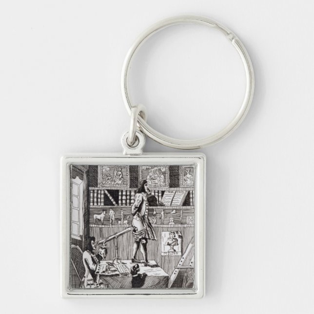 The complicated Richardson, 1724 Key Ring (Front)