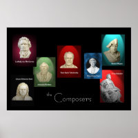 The Composers 36 x 24 Poster