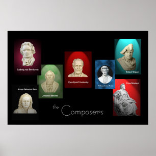 The Composers 36 x 24 Poster