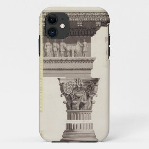 The Composite Order (w/c, wash, pen and black ink iPhone 11 Case