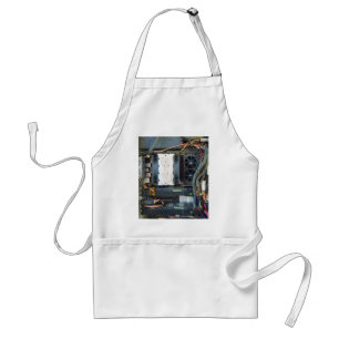 The computer equipment standard apron