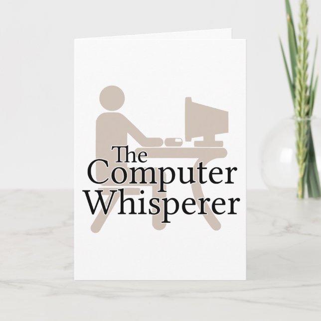 The Computer Whisperer Card (Front)