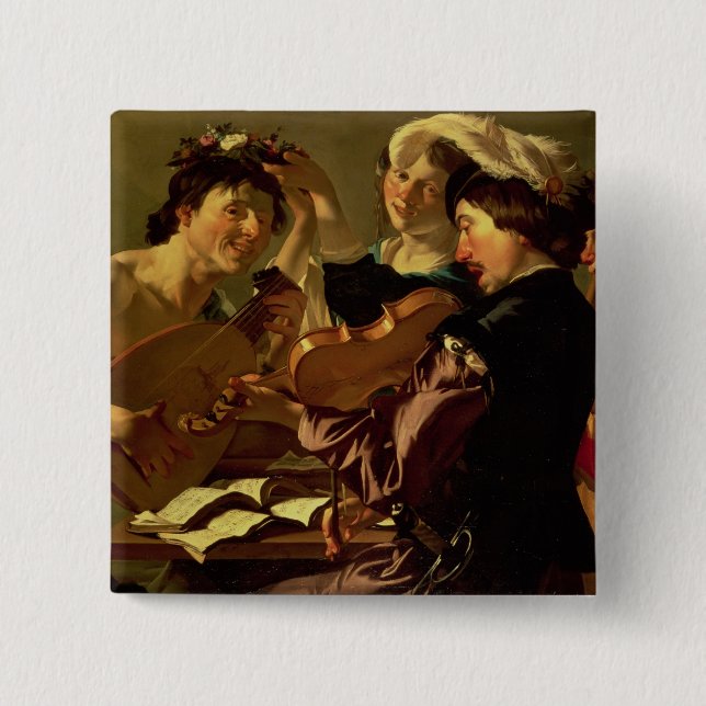 The Concert 15 Cm Square Badge (Front)