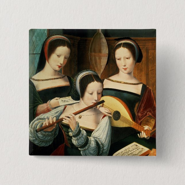 The Concert 15 Cm Square Badge (Front)