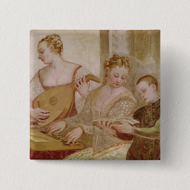 The Concert 15 Cm Square Badge (Front)