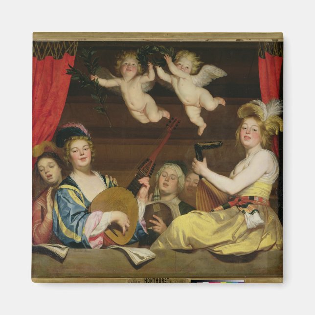 The Concert, 1624 Magnet (Front)
