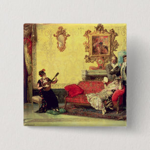 The Concert 2 15 Cm Square Badge