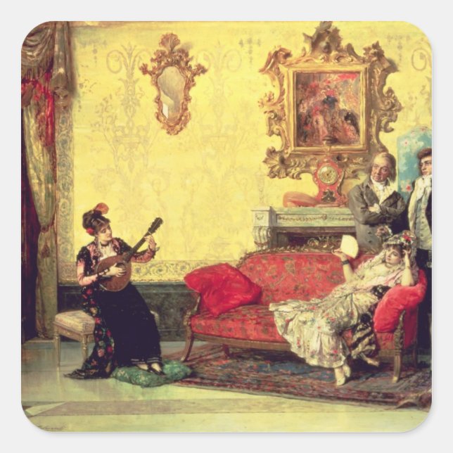 The Concert 2 Square Sticker (Front)