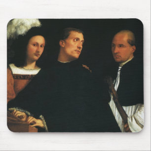 The Concert by Titian Vintage Renaissance Fine Art Mouse Pad