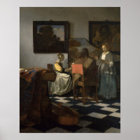 The Concert (c.1664) — Vermeer