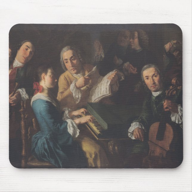 The Concert, c.1755 Mouse Pad (Front)