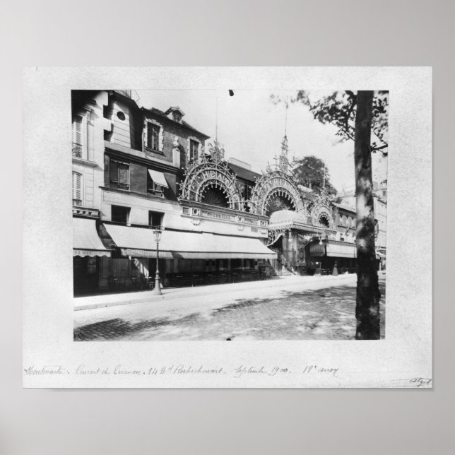 The Concert de Trianon in Paris Poster (Front)