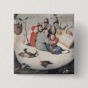 The Concert in the Egg 15 Cm Square Badge