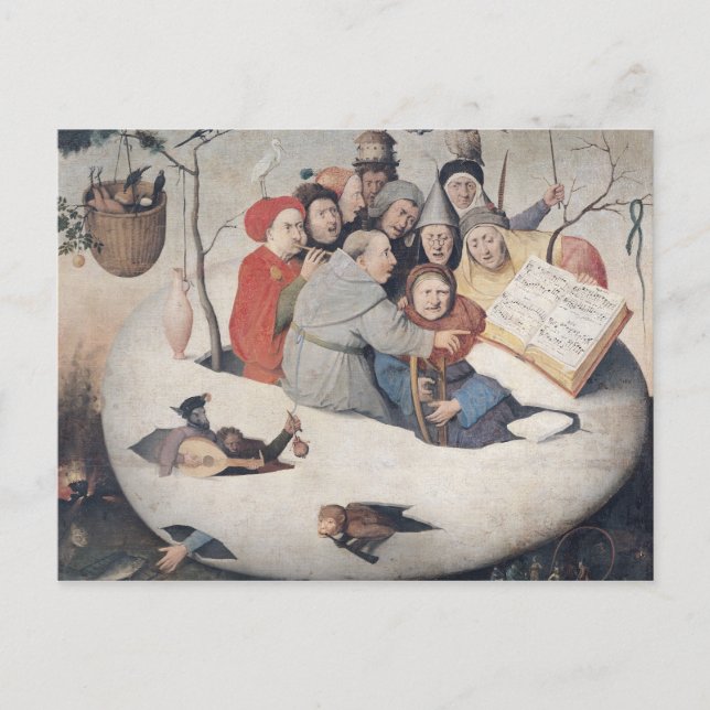 The Concert in the Egg Postcard (Front)