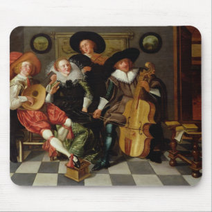 The Concert (oil on panel) Mouse Pad