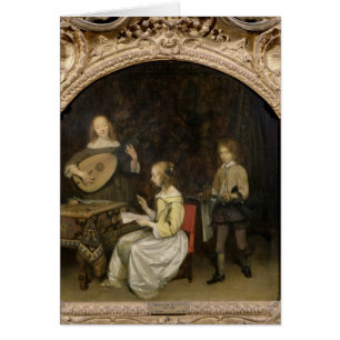 The Concert: Singer and Theorbo Player
