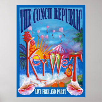 The Conch Republic Poster