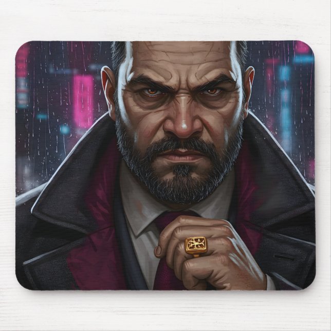 The Concrete King Mouse Pad (Front)