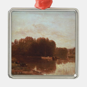 The Confluence Metal Ornament