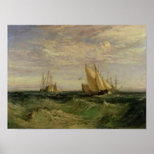 The Confluence of the Thames and the Medway Poster