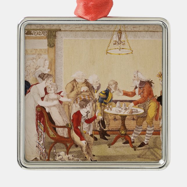 The Conjuror Metal Tree Decoration (Front)