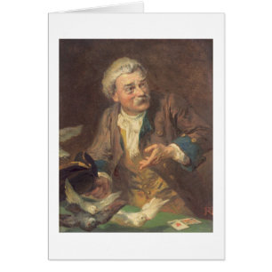 The Conjuror (oil on canvas) (pair of 124492)