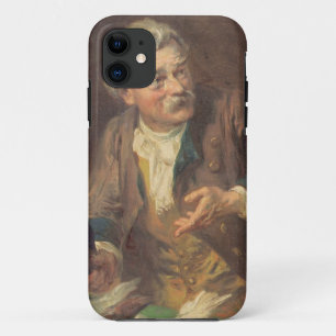 The Conjuror (oil on canvas) (pair of 124492) iPhone 11 Case
