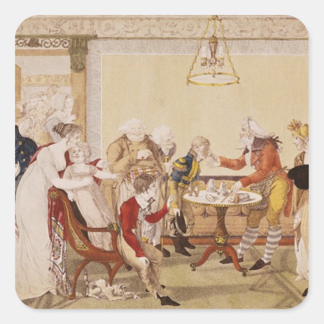 The Conjuror Square Sticker (Front)