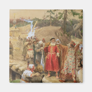 The Conquest of the New Regions in Russia, 1904 Magnet