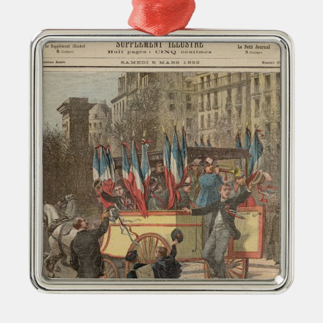 The Conscripts Metal Ornament (Front)