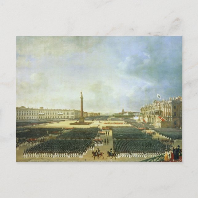 The Consecration of the Alexander Column Postcard (Front)