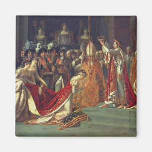 The Consecration of the Emperor Napoleon 1 Magnet