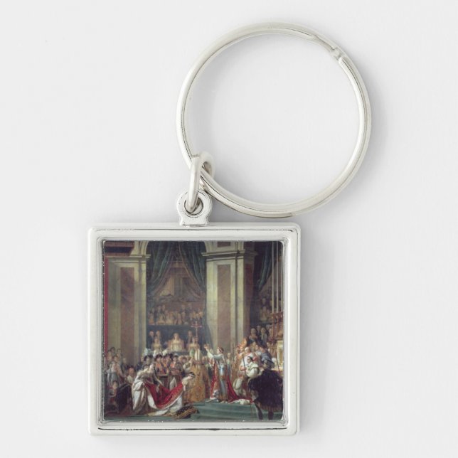 The Consecration of the Emperor Napoleon Key Ring (Front)