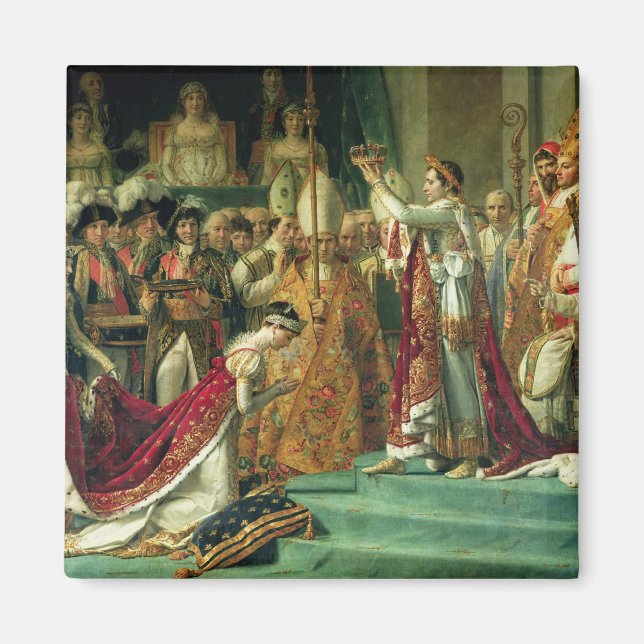 The Consecration of the Emperor Napoleon Magnet (Front)