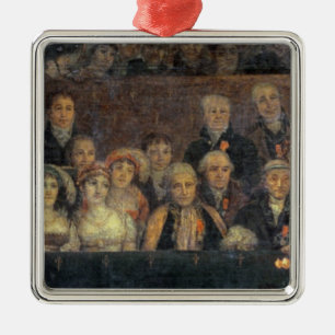 The Consecration of the Emperor Napoleon Metal Ornament