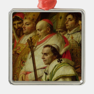 The Consecration of the Emperor Napoleon Metal Ornament