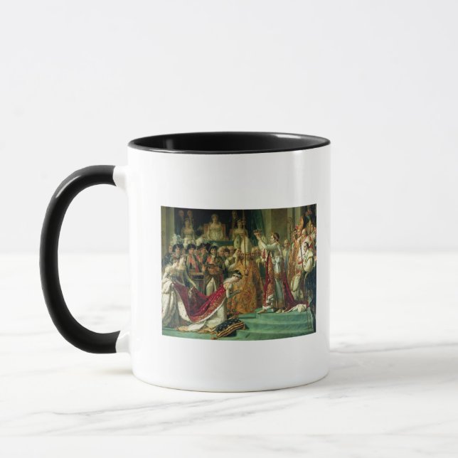The Consecration of the Emperor Napoleon Mug (Left)