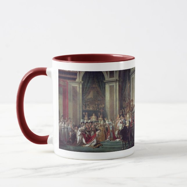 The Consecration of the Emperor Napoleon Mug (Left)
