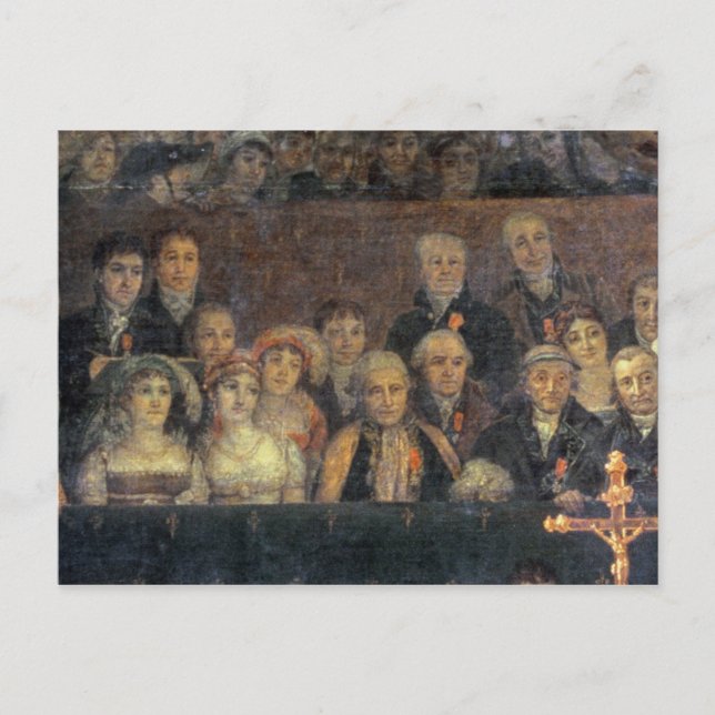 The Consecration of the Emperor Napoleon Postcard (Front)