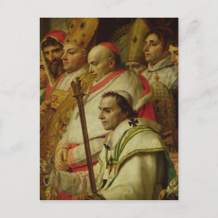 The Consecration of the Emperor Napoleon Postcard