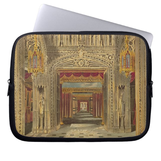 The Conservatory at Carlton House from Pyne's 'Roy Laptop Sleeve (Front)