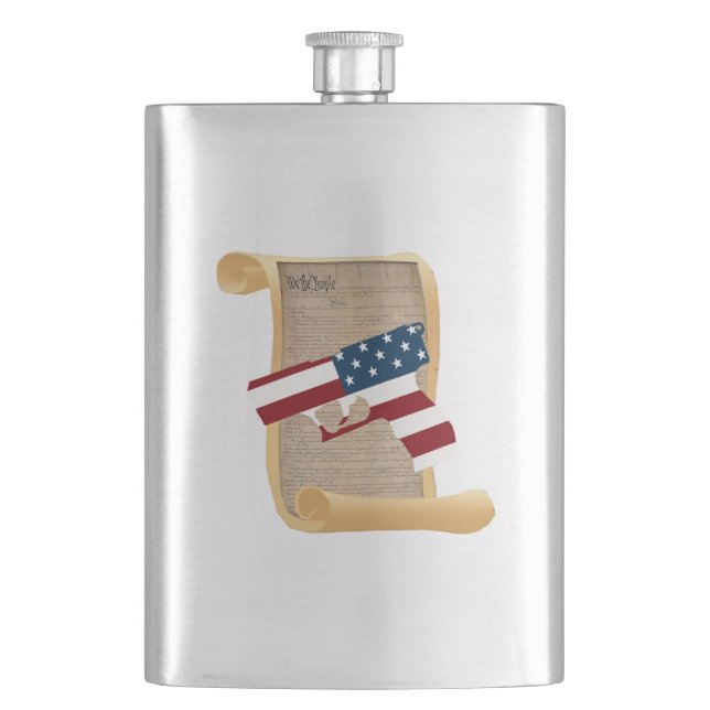 The Constitution Flask (Front)