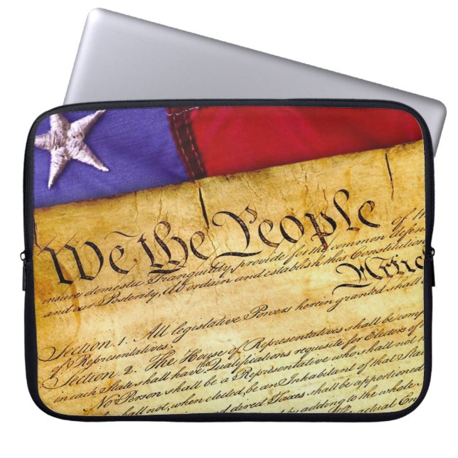 The Constitution Laptop Sleeve (Front)