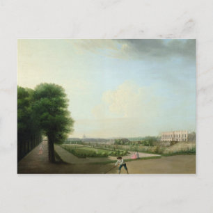 The Construction of the Place Louis XV Postcard