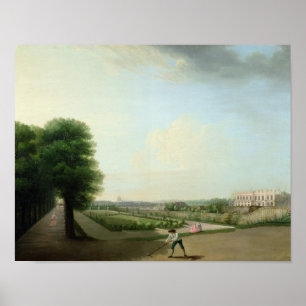 The Construction of the Place Louis XV Poster