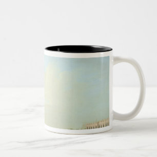 The Construction of the Place Louis XV Two-Tone Coffee Mug