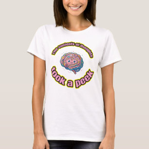The contents of thoughts took a peek T-Shirt