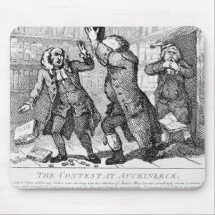 The Contest at Auckinleck Mouse Pad