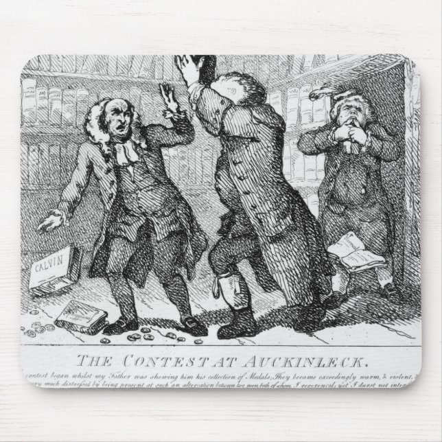 The Contest at Auckinleck Mouse Pad (Front)