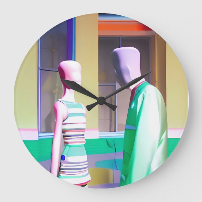 The Conversation Large Clock (Front)